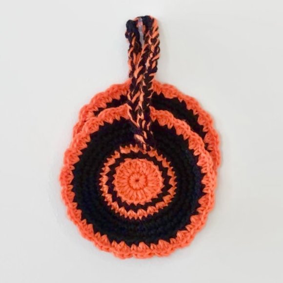 Crochet Housewarming Gift Set, Crochet Pot Holders, Crochet Kitchen Decor - Picture 11 of 12